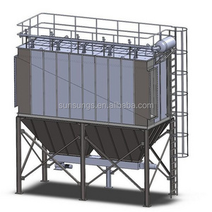 Pulse Jet Filter Dust Collector Dust Extractor Woodworking Cyclone Cartridge Filter Type Dust Collector