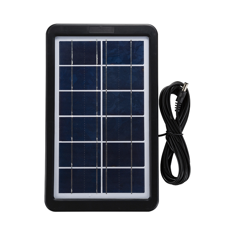 DROPSHIPPING SERVICE Portable multi Function plastic case 6V 3W mini solar PV panel For outdoor charging mobile phone