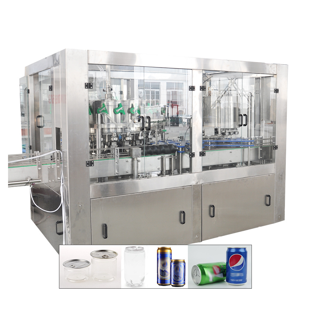 aluminum tin can beverage making machine