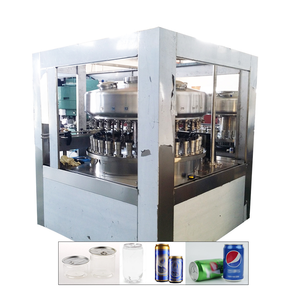 aluminum tin can beverage making machine