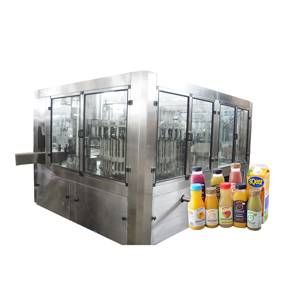 Juice/Water Filling Packaging Machine Combi lemonade machine