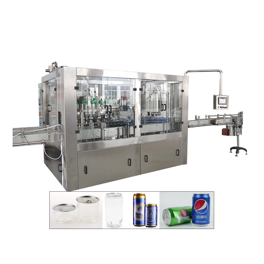 aluminum tin can beverage making machine