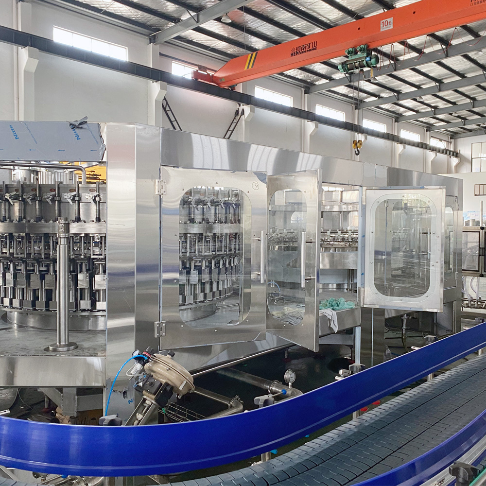 Soft drink production line soda/ sparking water bottling machine carbonated soft drink filling machine