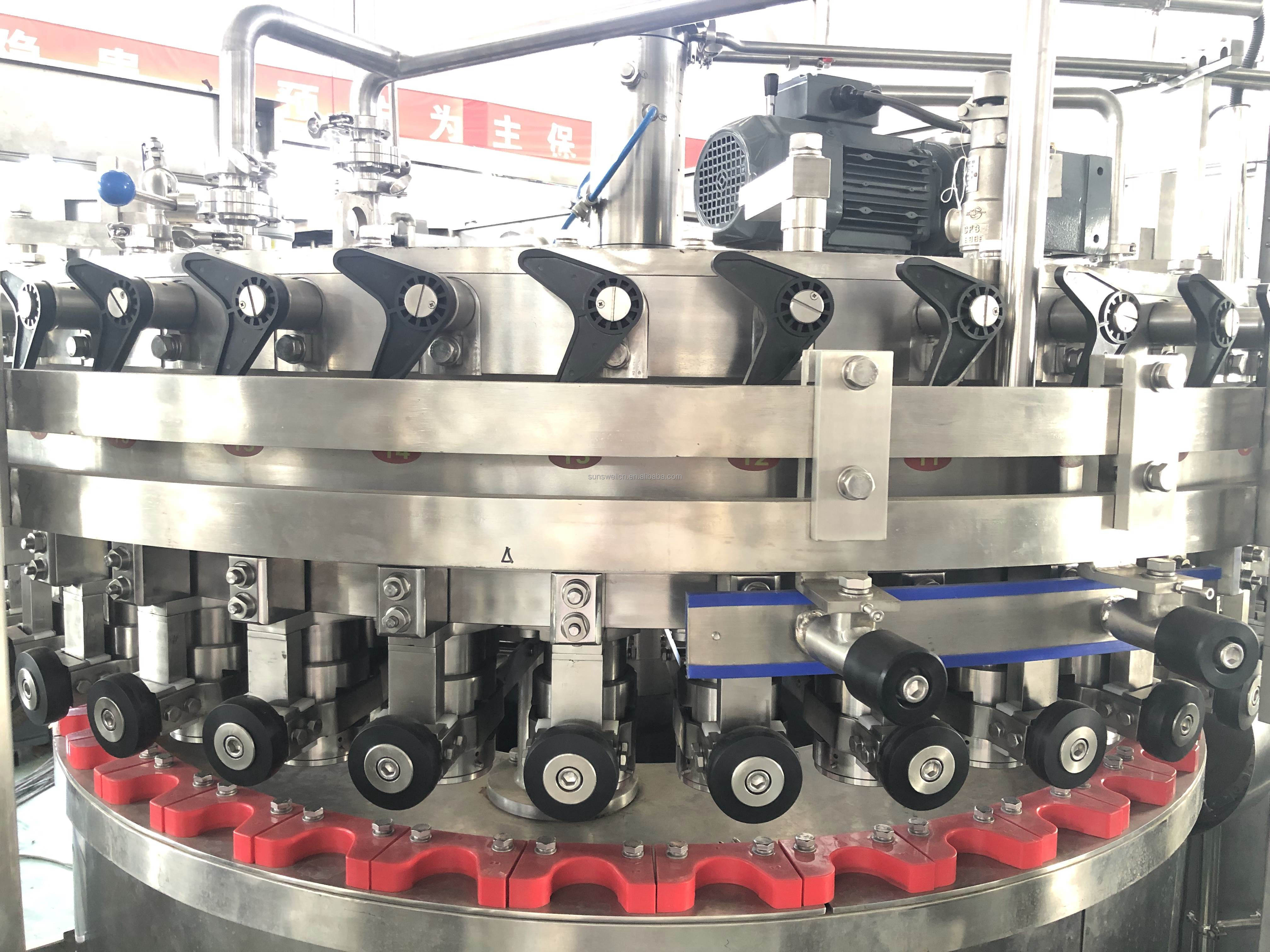 2000CPH Automatic Carbonated Soft Drink Beer Filling Capping Production Line/Aluminum Tin Can Filler and Seamer Machine