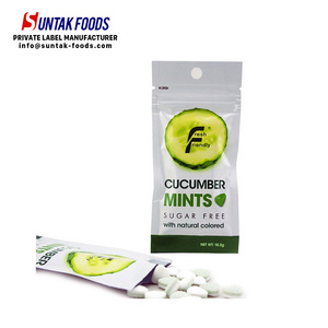 Triangle Tablet Mints Like Smint Cucumber Sugar Free Mint Candy