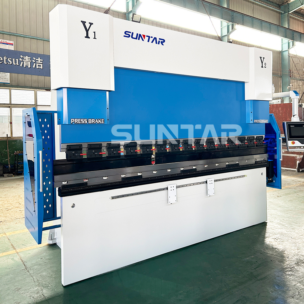 SUNTAY DA53 125T/3200mm 4+1 axis DA53T Delem stainless steel sheet hydraulic bending machine CNC press brake