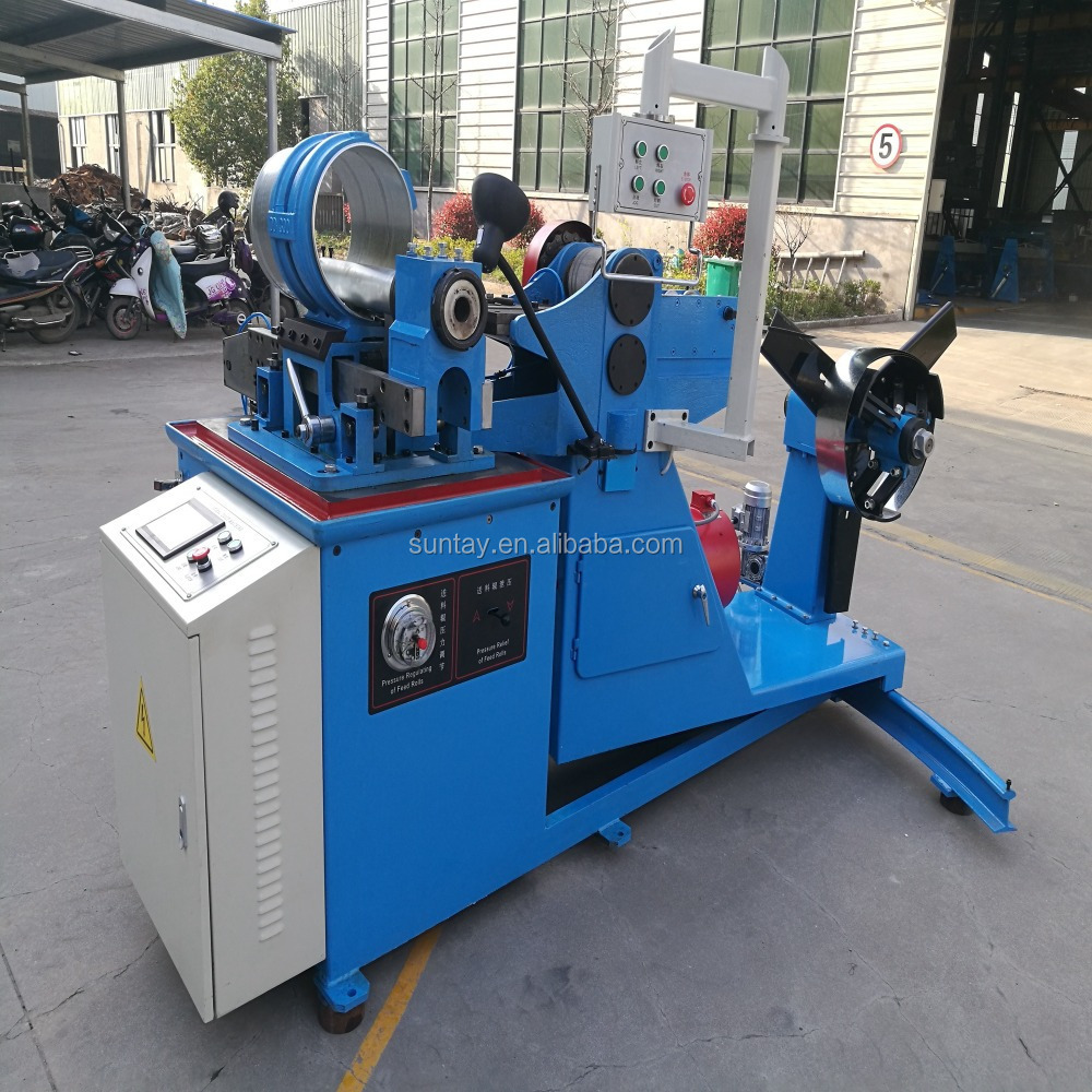 Double screw locking machine Spiral duct making machine