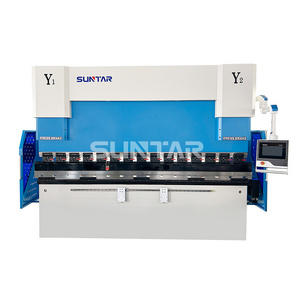 SUNTAY DA53 125T/3200mm 4+1 axis DA53T Delem stainless steel sheet hydraulic bending machine CNC press brake