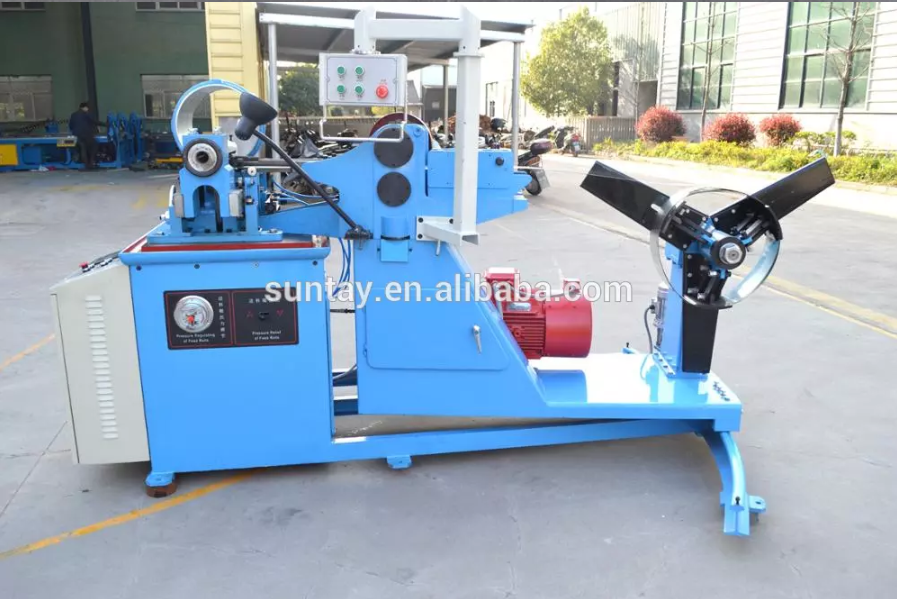 Round Spiral Steel Air Duct Pipe Forming Making Machine