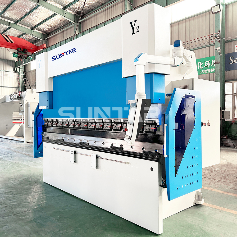 SUNTAY DA53 125T/3200mm 4+1 axis DA53T Delem stainless steel sheet hydraulic bending machine CNC press brake