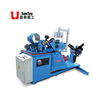 Double screw locking machine Spiral duct making machine