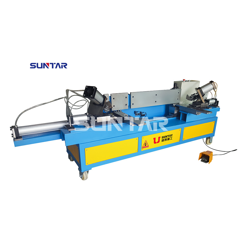 Pneumatic Automatic Square HVAC Duct Pittsburgh Seam Close Machine Ventilation Equipment Seam Closing Machine