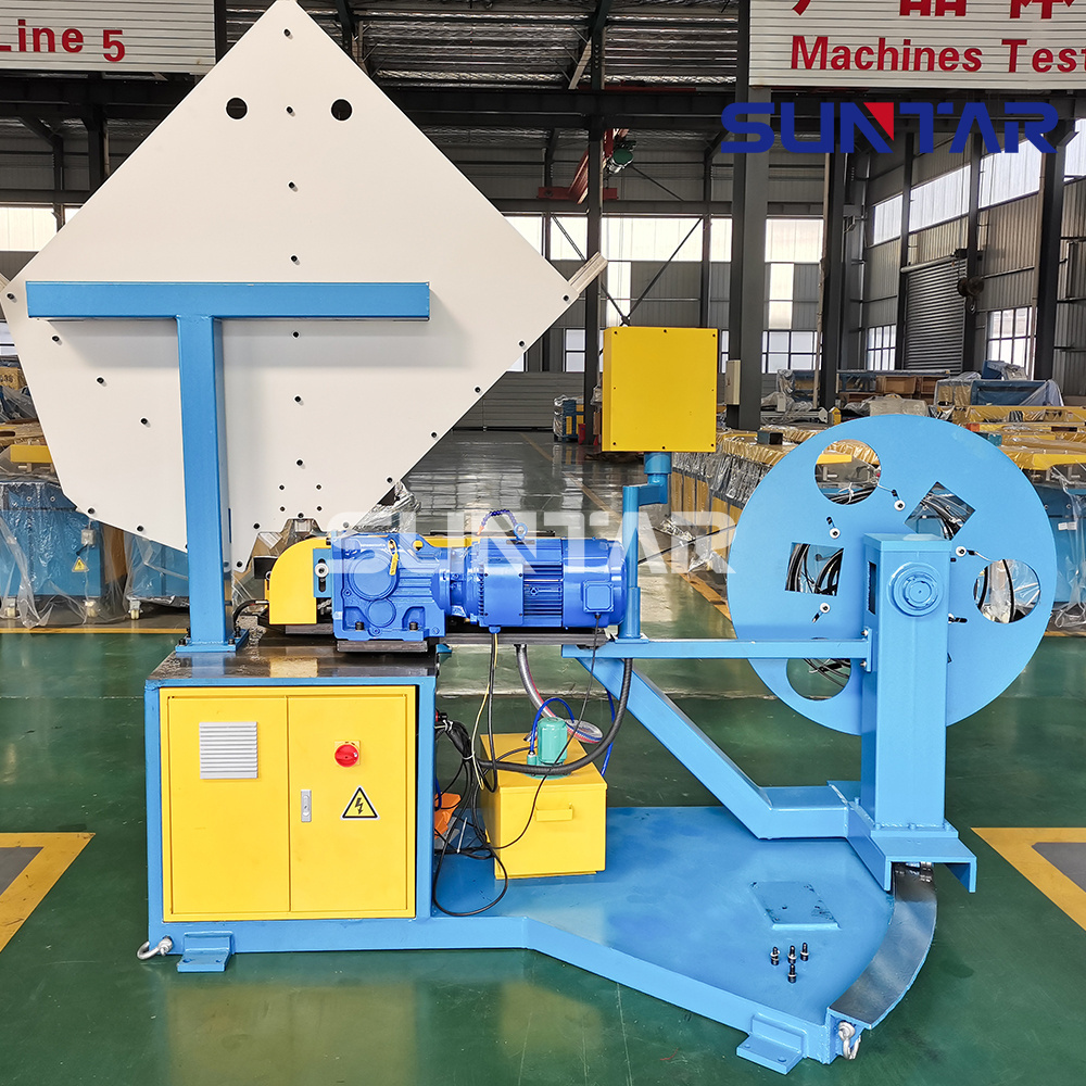 SUNTAY Low Price Band Type Steel Strip Spiral Air Duct Forming Making Machine In China