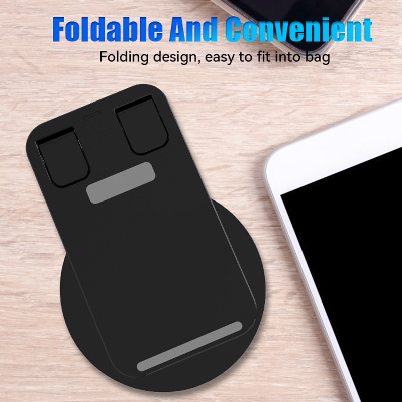 Wholesale Foldable Portable Mobile Phone Holder 15W Fast Charging Wireless Charger For Samsung