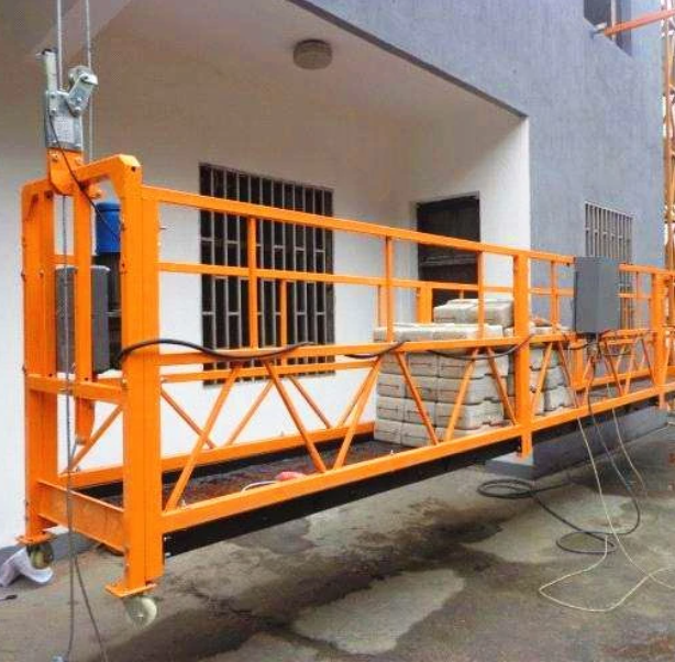 Building aerial construction zlp800 scaffolding zlp630 suspended rope used swing stage