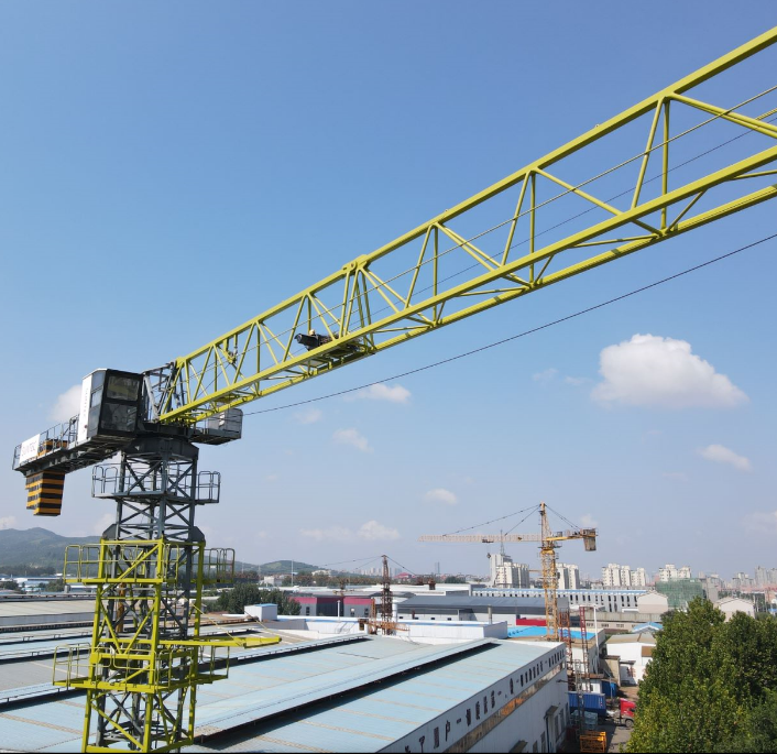 Nice Quality Great Price Building Machine Small Size Construction Hammerhead Tower Crane Topless Tower Crane in Turkey for Sale