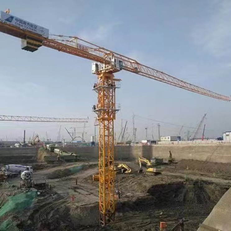 Flat top  8t tower crane