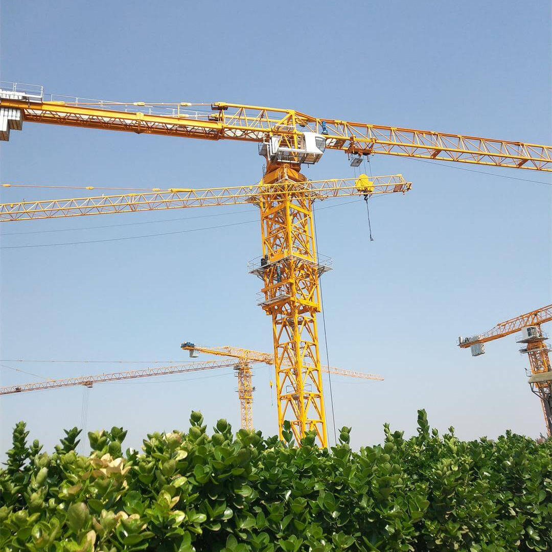 Flat top  8t tower crane