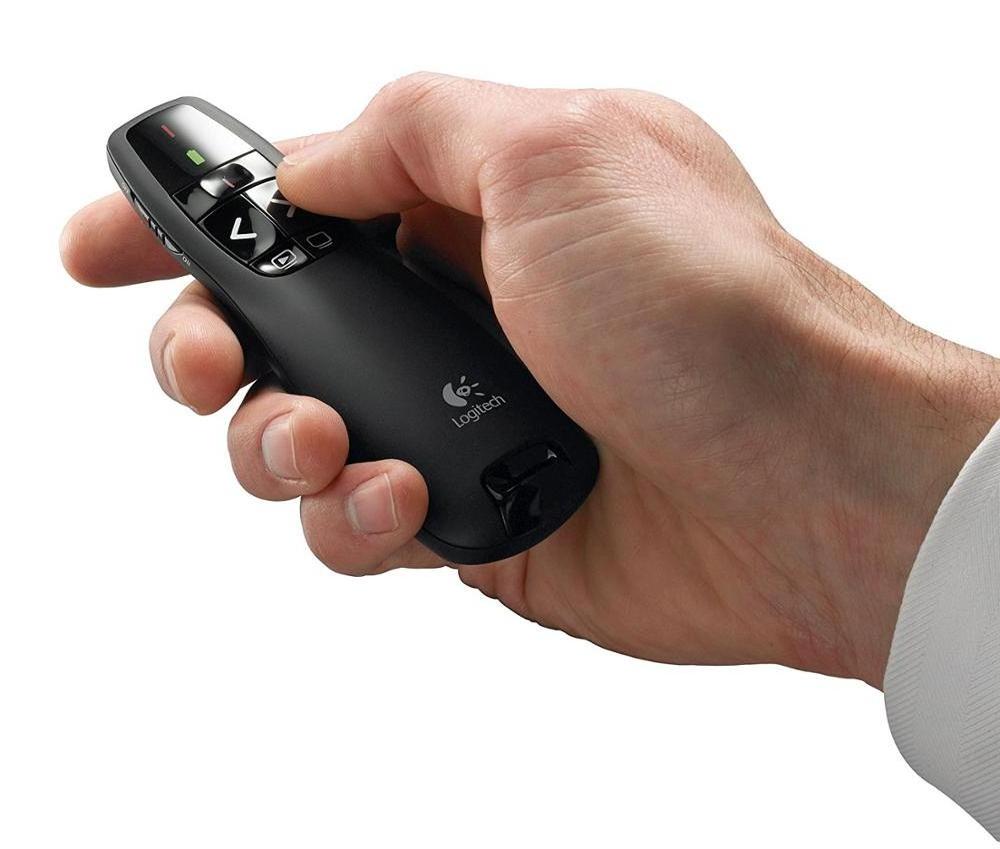 Logitech Wireless Presenter R400, Presentation Wireless Presenter with Laser Pointer