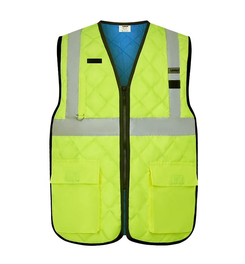 Summer High Temperature Operation Waterproof Cooling Immersion Fluorescent Reflective Cooling Vest