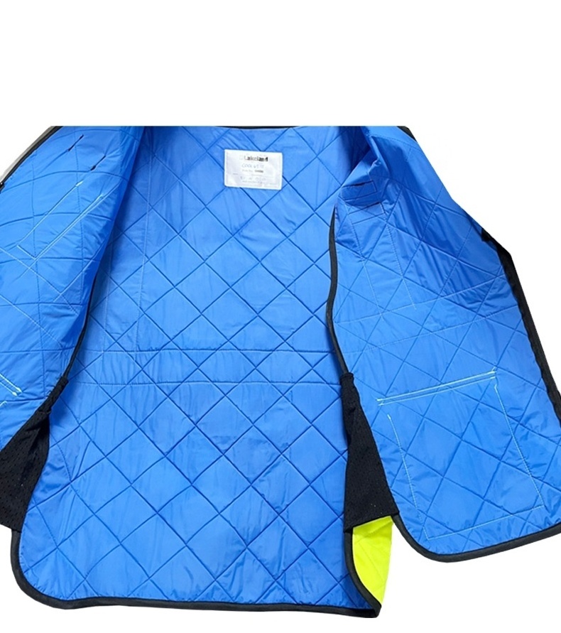 Summer Safety Clothing High Temperature  Waterproof Fluorescent Reflective Cooling Vest for Immersion in Hot Environments