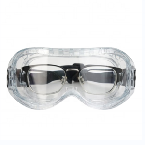 Splash prevention Wearing myopia glasses Comfortable chemical resistant Eye mask goggles (anti fog) 1 pair/box,