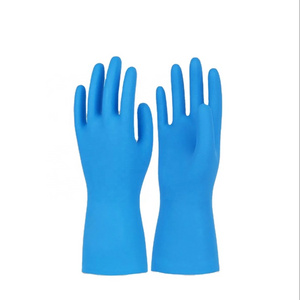 Textured Surface Strong Grip Wrist Lengthening Oil Resistance Thick Disposable Nitrile Gloves