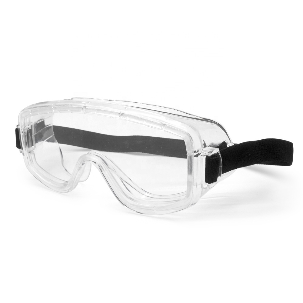 Hot Sale 76.5g Anti Scratch Anti-Fog Fully Enclosed PC Glasses Medical Anti Splatter Clear Goggles