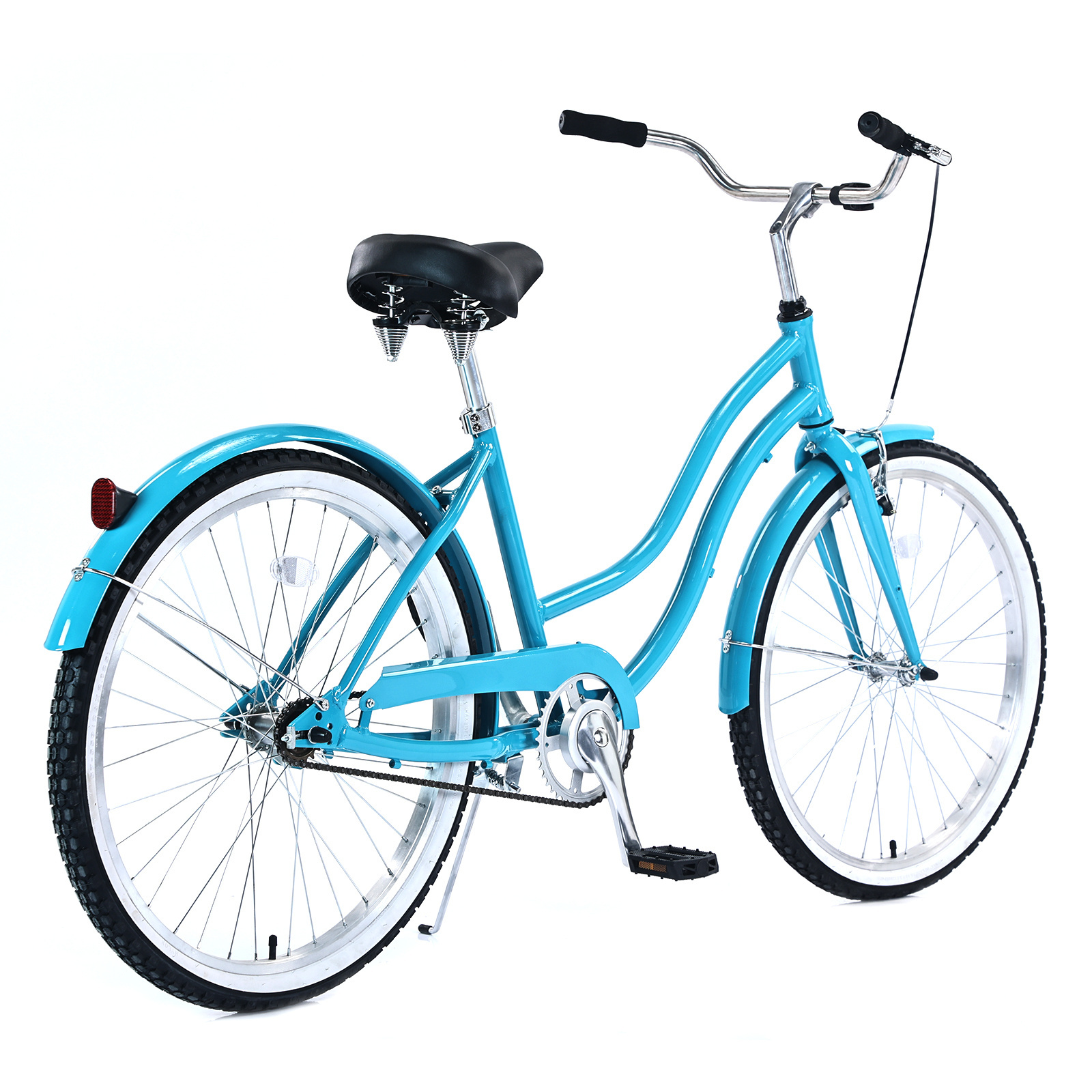 ZUKKA 26'' Cruiser Bike Single Speed Beach Bike With Coaster Brake From Tianjin Factory Direct Supply