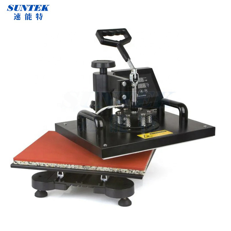 Suntek 15in1 Digital Swing Away Heat Press Machine Printing For T shirt/mug/hat/glass/ceramic