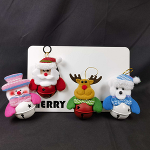 Sublimation MDF Merry Christmas Frame with Santa Christmas Ornament Doll Photo Panel