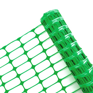 New design 100x40mm Stretched Safety Fence plastic detectable safety fence mesh net