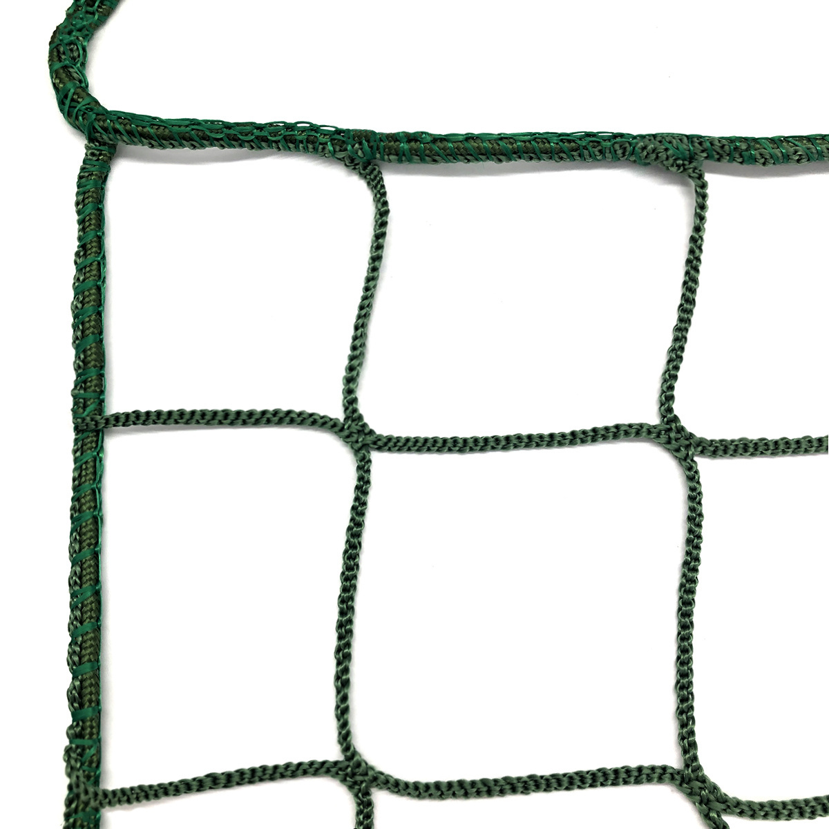 Sports practice net golf safety netting 5mm 10cm dark green PP knotless safety net