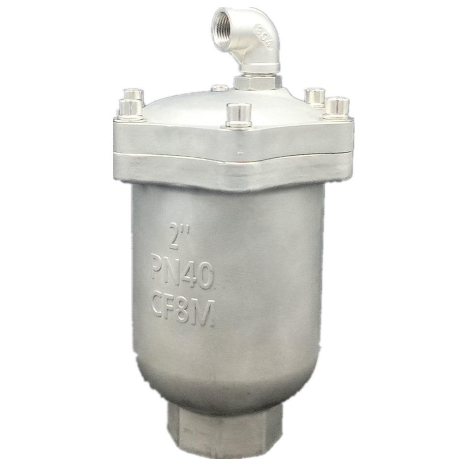 Automatic Stainless Steel 304/316 Air Release Valve for Sewerage / Chemical Liquid