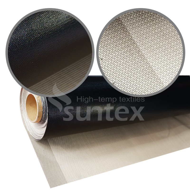 Heat Resistant PTFE Coated Cloth Woven E-glass Insulated Fiberglass Fabric