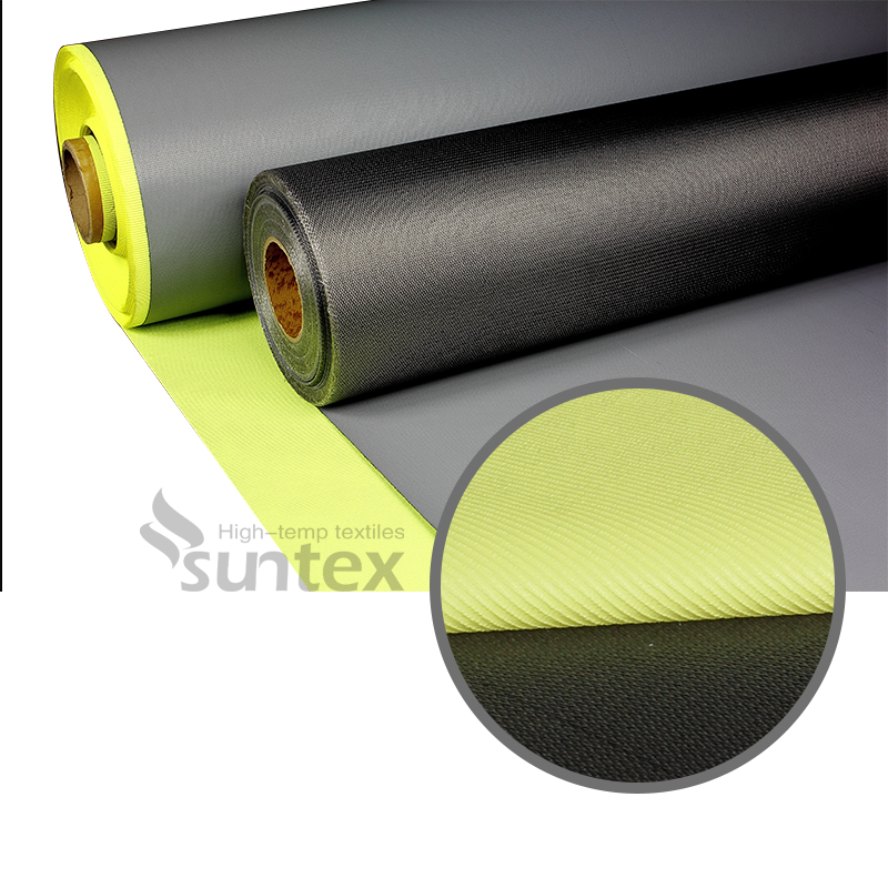 Heat Resistant PTFE Coated Cloth Woven E-glass Insulated Fiberglass Fabric