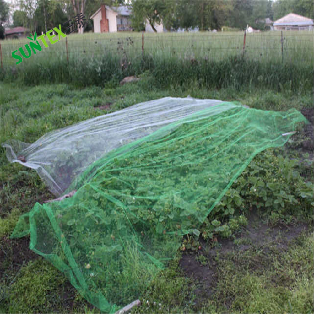 hdpe agricultural insect repellent net/low tunnel greenhouse used plastic repellent mesh/high ventilate insect net for sale