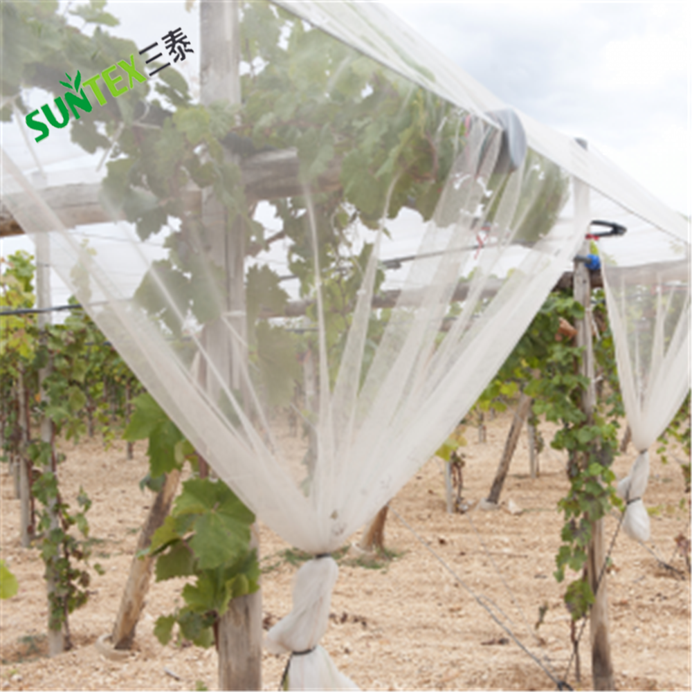 hdpe agricultural insect repellent net/low tunnel greenhouse used plastic repellent mesh/high ventilate insect net for sale