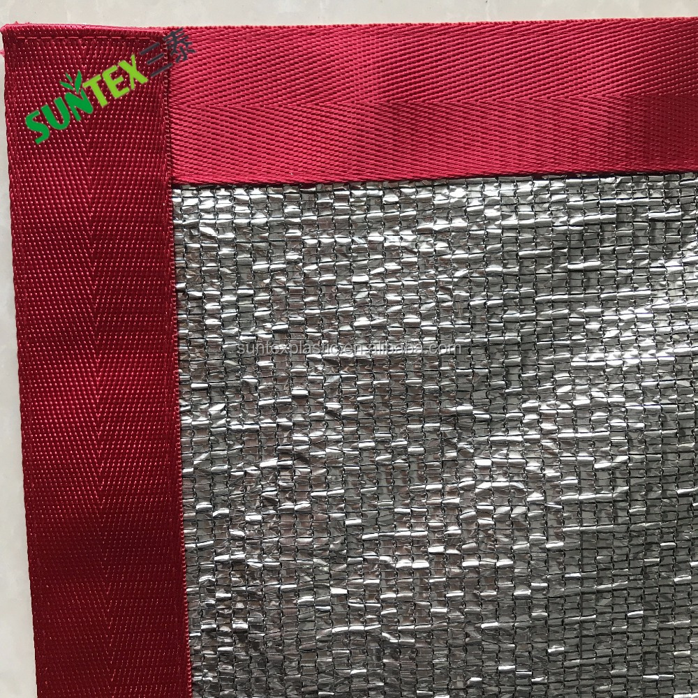 Aluminum Shade Cloth Sunshade Net Aluminum Reflective Energy Curtains, Shades & Screens