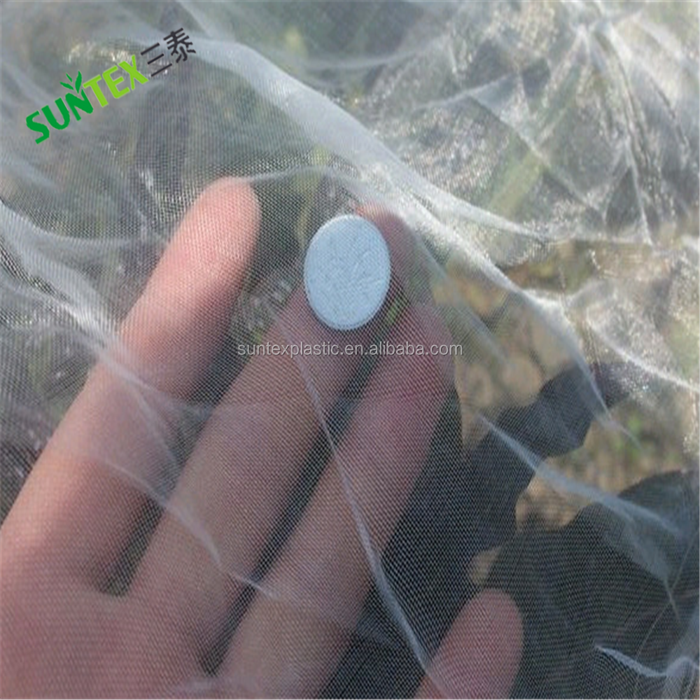 greenhouse use clear window screen insect mesh/40 mesh pe plastic pest repellent net in rolls