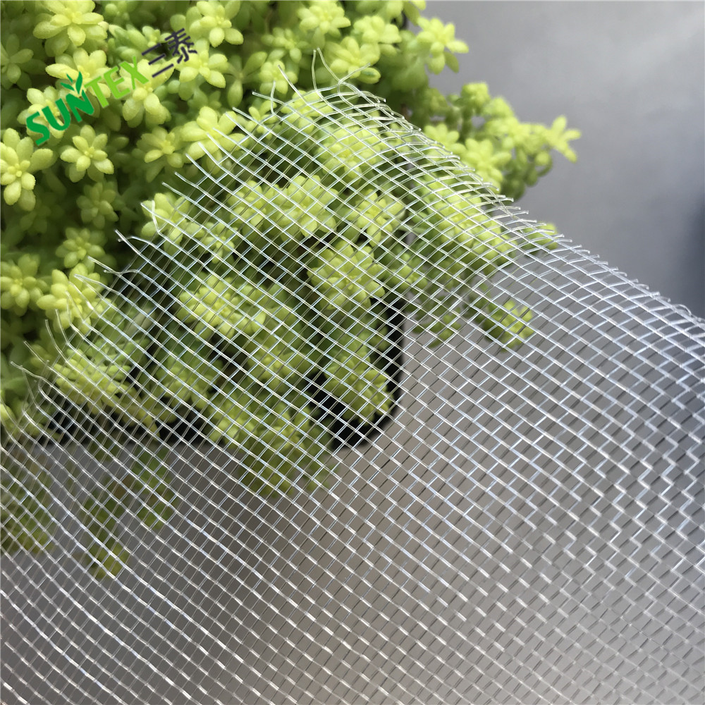 greenhouse use clear window screen insect mesh/40 mesh pe plastic pest repellent net in rolls