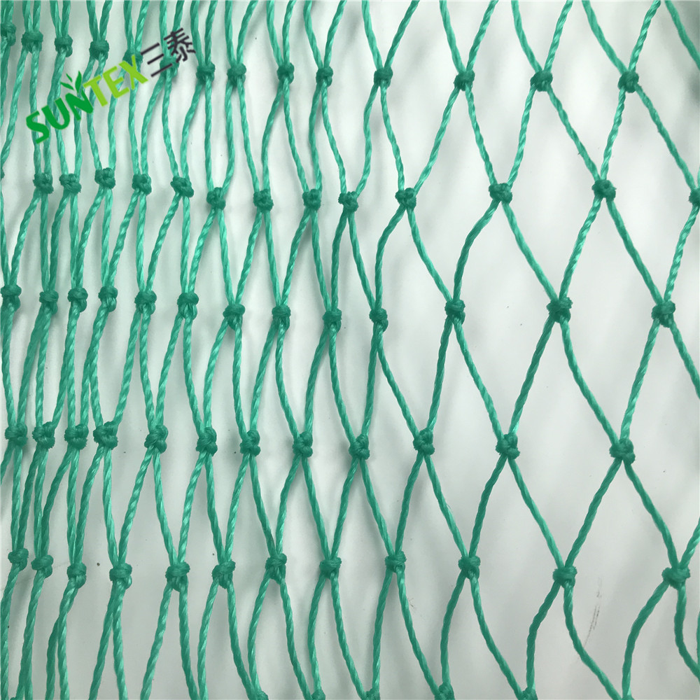 orchard protective anti bird netting/bird resist mesh for fish farming and breeding/high tensile strength plastic bird net