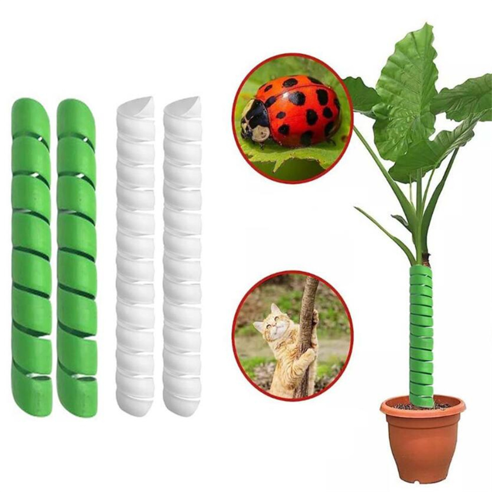 Deer Rabbit Against Tree Bark Protector Tube Wraps Tree Bark Spiral Tubes 4*40CM+5*40CM per Set