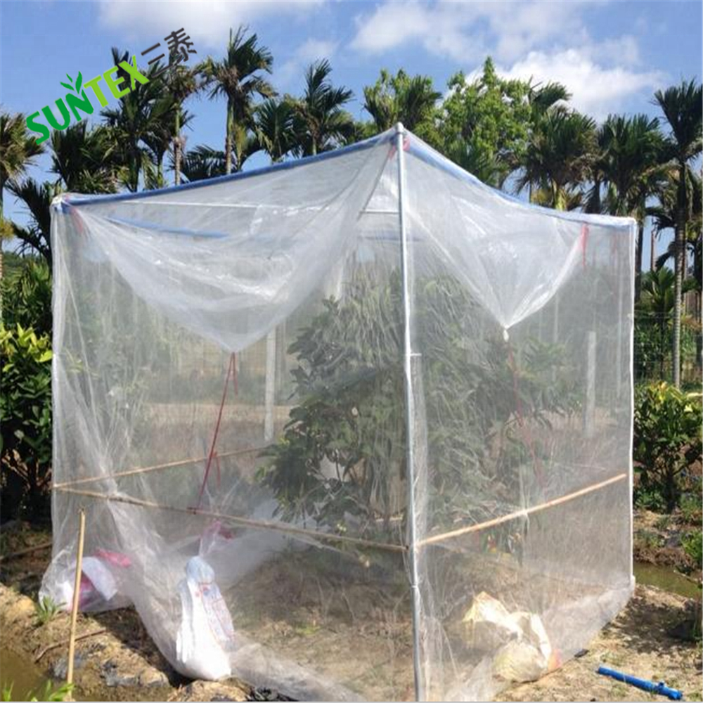 3m width Transparent Greenhouse plastic Insect and Mosquito Screens, agriculture Mesh Insect Netting  for tunnel farming 100gsm