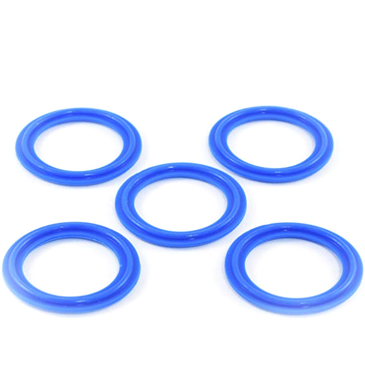 1.5 inch Food grade Sanitary tri-clamp silicone seal ferrule gasket white for beverage