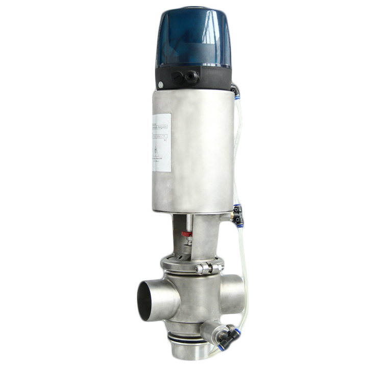 SUNTHAI Sanitary Mix Proof Valves Double Seal Anti-mixing Valve For Food Dairy Processing