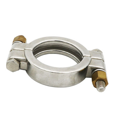 Sanitary high pressure double bolted Tri Clamps for brewery kits