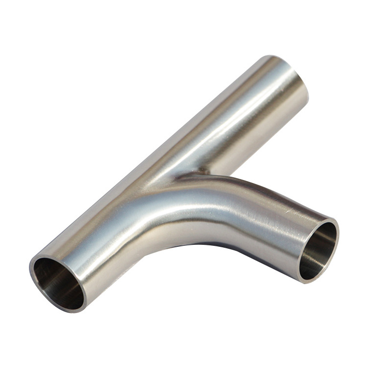 Stainless Steel Butt Elbow Welded Y Tee Pipe Fitting