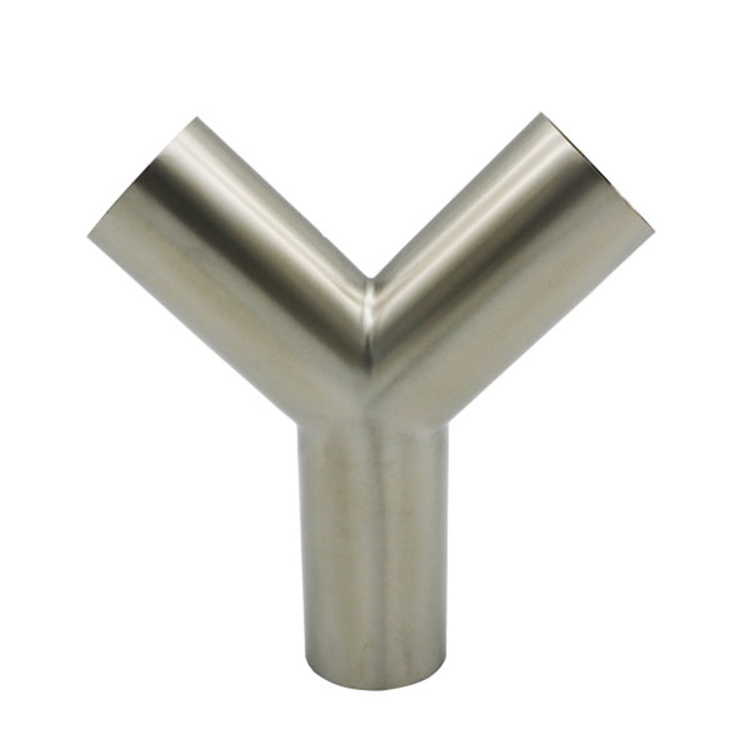 Stainless Steel Butt Elbow Welded Y Tee Pipe Fitting