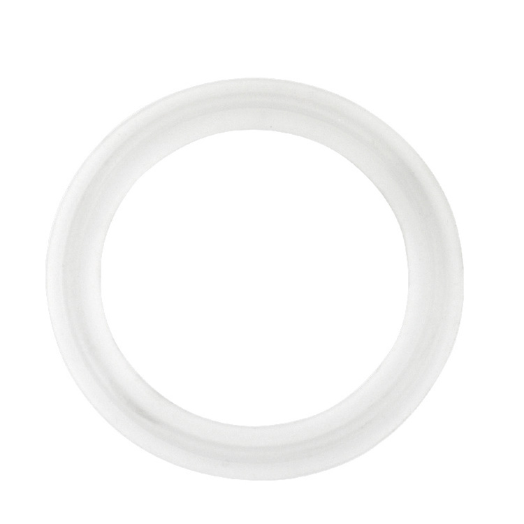 1.5 inch Food grade Sanitary tri-clamp silicone seal ferrule gasket white for beverage